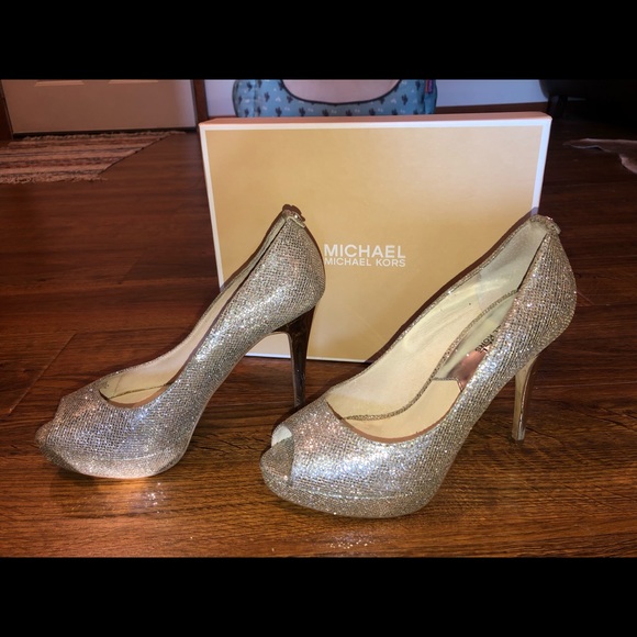 Michael Kors Sparkle Heels - Picture 3 of 4